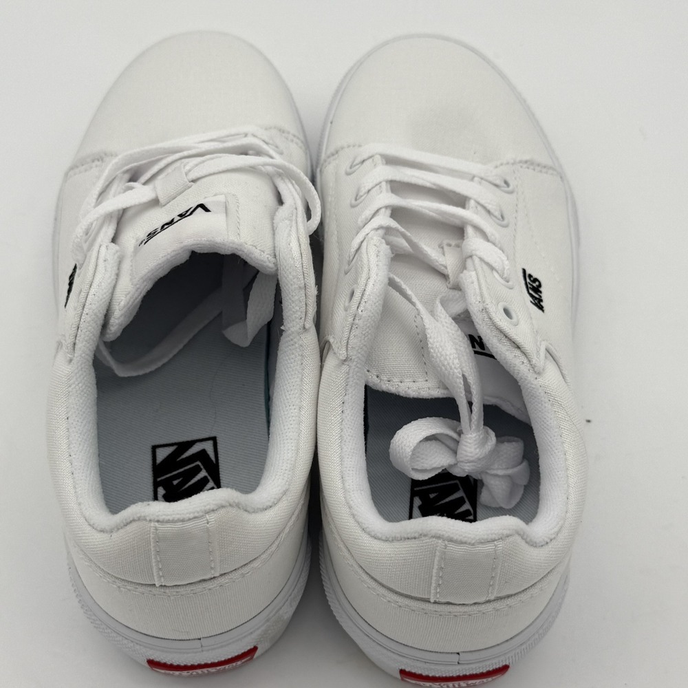 Vans Missy Seldan Sneaker SIZE 3 YOUTH White/Black Skateboard Casual Shoe NIB - Picture 11 of 13